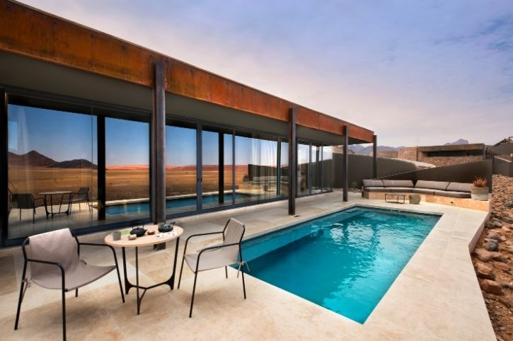 Suite Patio, Sossusvlei Desert Lodge, Namibia