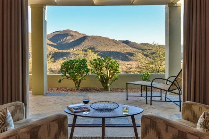 Suite Terrace, Tilney Manor, Sanbona Wildlife Reserve, Western Cape, South Africa