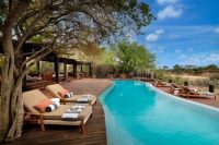 Swimming Pool, Ngala Tented Camp, Ngala Private Game Reserve, Timbavati, Greater Kruger, South Africa
