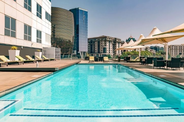 Swimming Pool, Radisson Blu Sandton, Johannesburg, South Africa