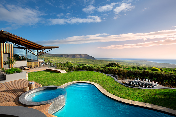Swimming Pool, Garden Lodge, Grootbos Nature Reserve, Western Cape, South Africa