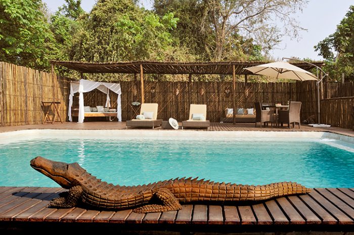 Swimming Pool, Chiawa Camp Lower Zambezi Zambia