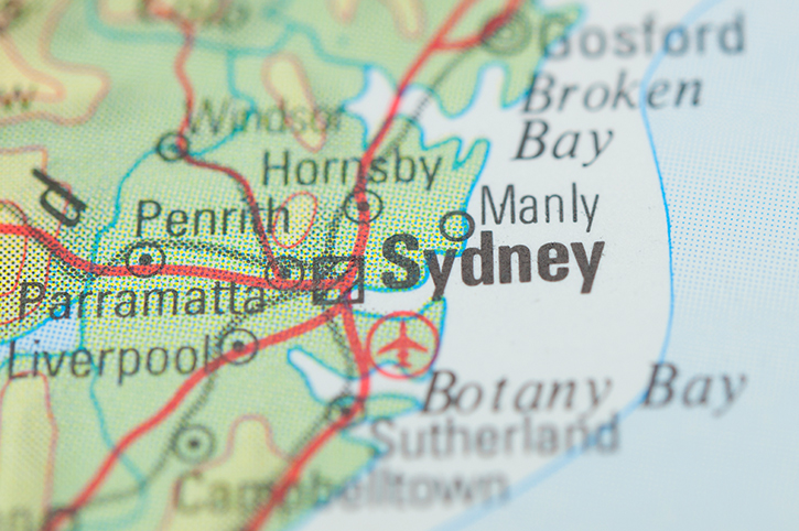 Map of Sydney