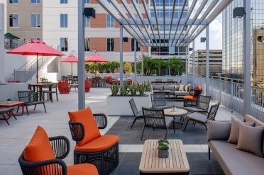 Terrace Deck, Hyatt House Tampa Downtown, Florida