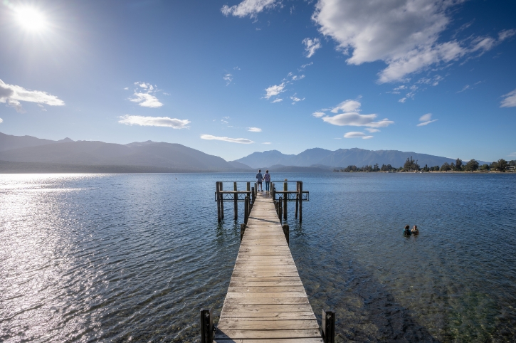 Te Anau Lake, South Island, New Zealand