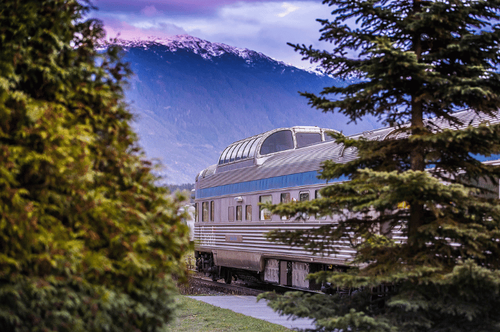 The Canadian Exterior, VIA Rail