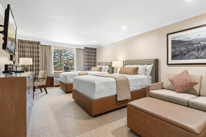 The Lodge at Jackson Hole Double Queen Room