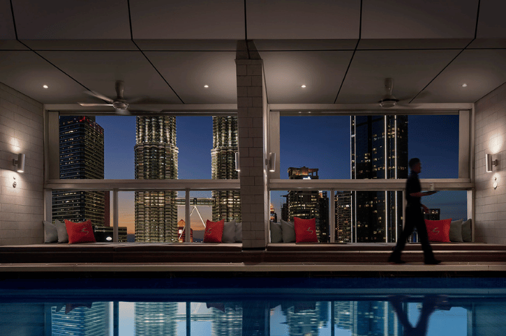 Traders Hotel, Kuala Lumpur, Malaysia, Skyline Views