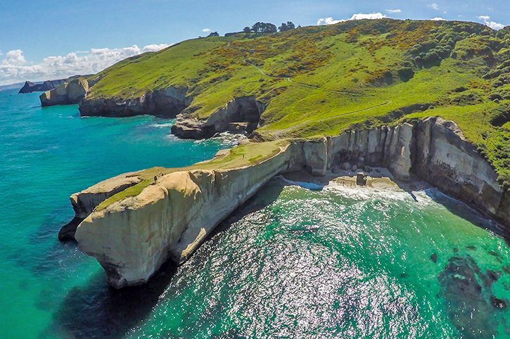 Tunnel Beach, Dunedin, South Island, New Zealand