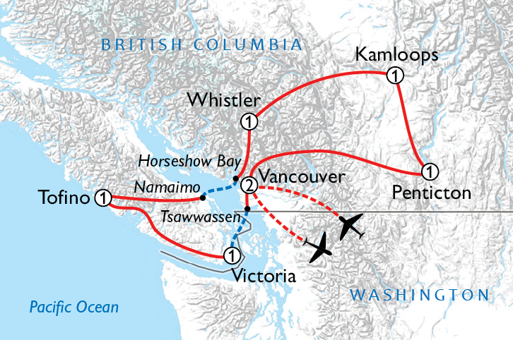 Vancouver Island Motorcycle Tour