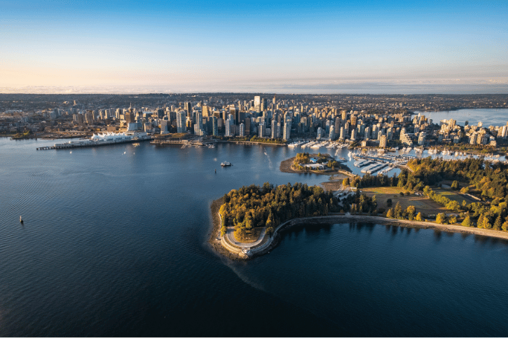 Vancouver Skyline, British Columbia, Canada