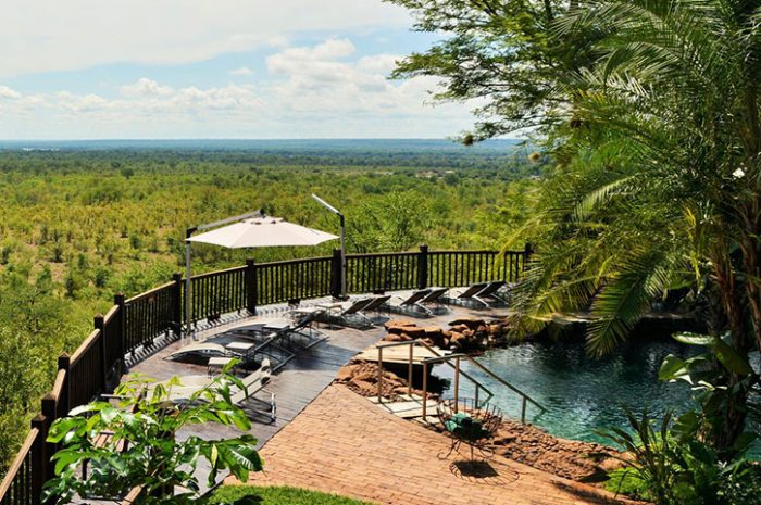 Swimming Pool, Victoria Falls Safari Lodge