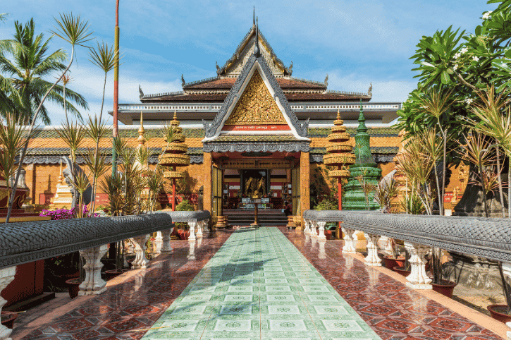 Wat Preah Ang, Siem Reap, Cambodia