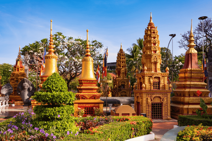 Wat Preah Prom Rath, Siem Reap, Cambodia