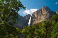 Waterfall in Yosemite National Park