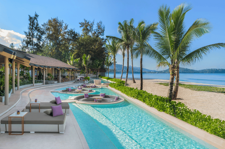Infinity Pools, Banyan Tree, Phuket, Thailand