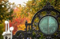 Gate at Boston Public Garden during Autumn