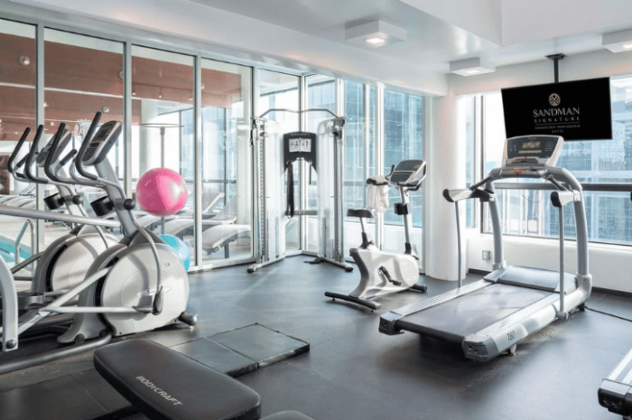 Sandman Signature Edmonton Downtown Hotel Gym
