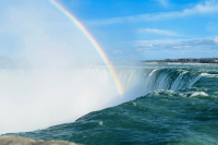 Niagara Falls with a Rainbow, Ontario, Canada