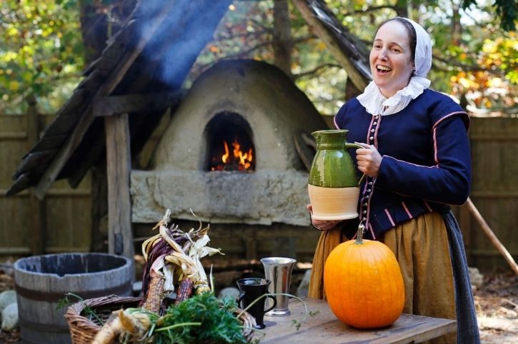 A Village Pilgrim at Plimoth Patuxet Museums
