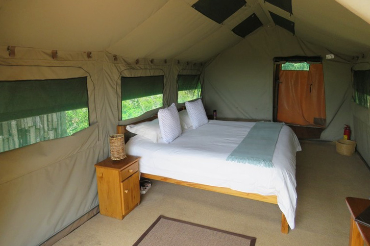 Woodbury Tented Camp Tent Interior