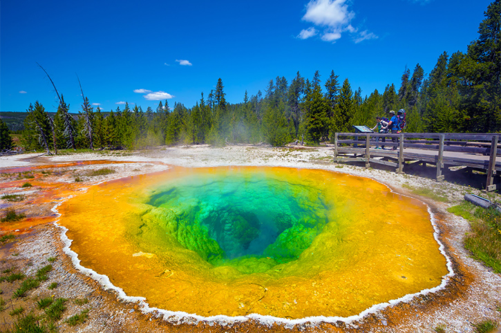 Morning Glory Pool, Yellowstone National Park