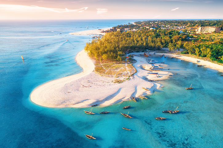 Zanzibar Aerial View