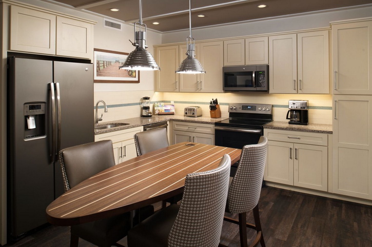 Villa Kitchen, Waterline Villas & Marina, Anna Maria Island, Florida