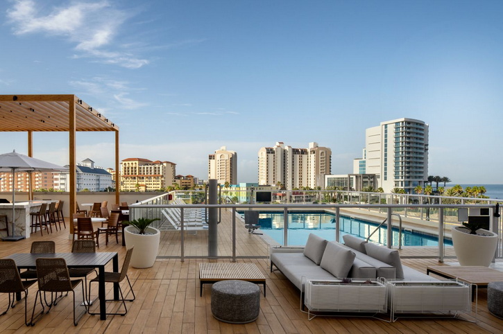 Rooftop Swimming Pool, AC Hotel Clearwater Beach, Florida