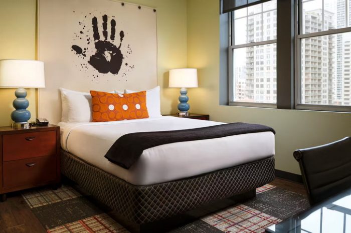 Bedroom, ACME Hotel, Chicago