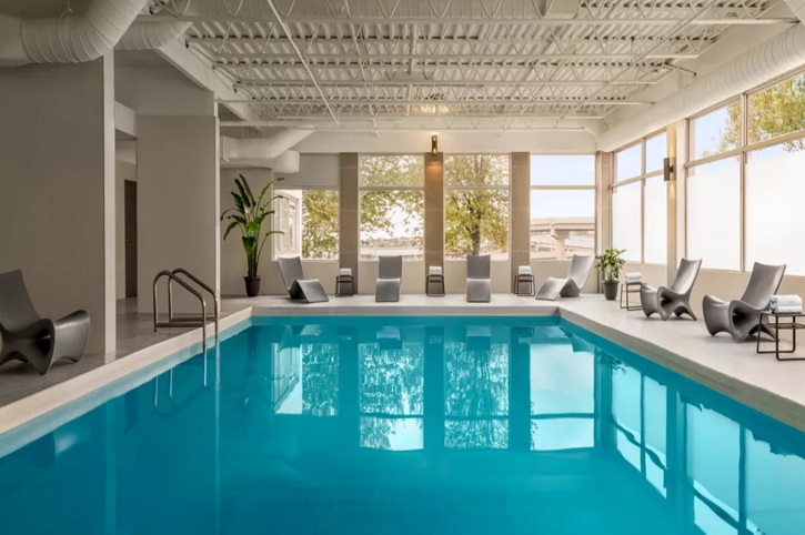 Swimming Pool, Crowne Plaza Saint John, New Brunswick, Canada