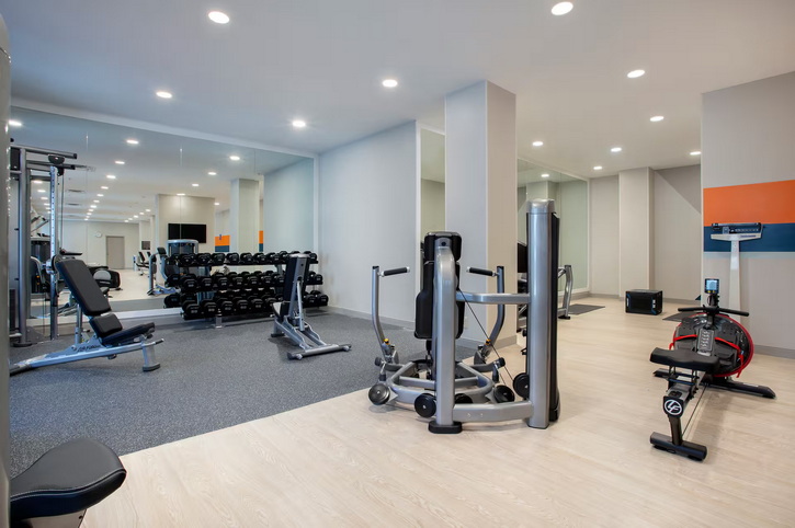 Gym, Hilton Tampa Downtown, Florida