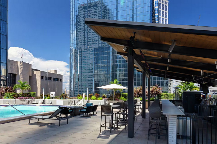 Pool Bar, Hilton Tampa Downtown, Florida