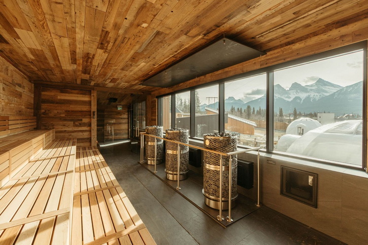Sauna, Everwild Canmore, Canada