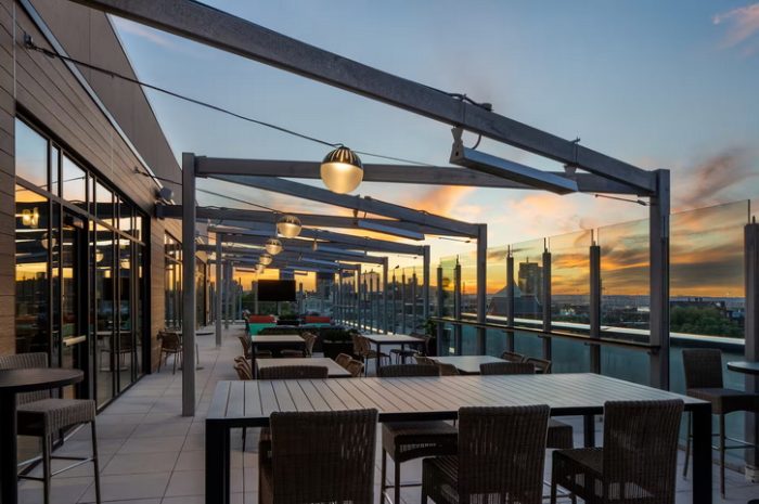 Rooftop Bar, Tempo by Hilton Louisville Downtown, Kentucky